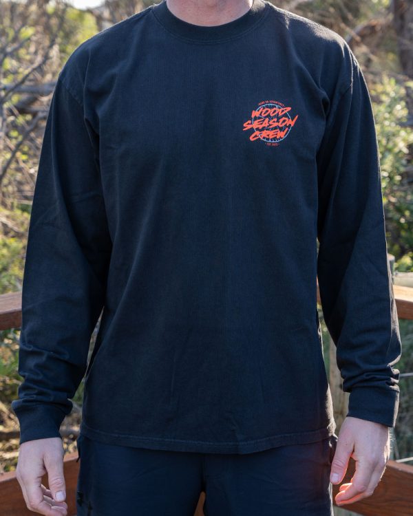 Wood Season Crew LS Tee