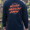 Wood Season Crew LS Tee
