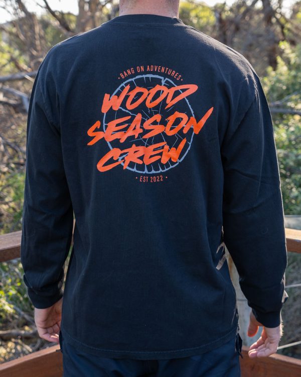 Wood Season Crew LS Tee