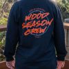 Wood Season Crew LS Tee