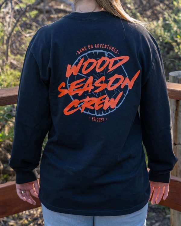 Wood Season Crew LS Tee