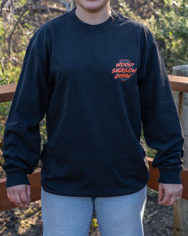 Wood Season Crew LS Tee